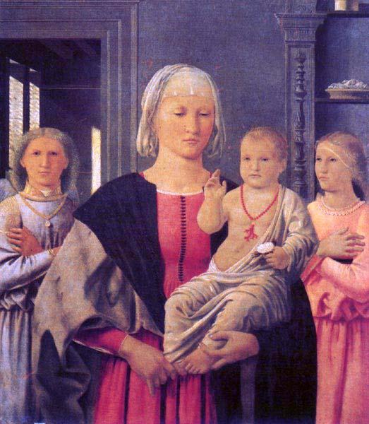 Piero della Francesca Madonna di Senigallia Sweden oil painting art